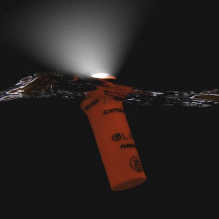 Waterproof and floating pocket torch Exposure Float-on